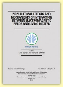 "Non-Thermal Effects and Mechanisms of Interaction Between Electromagnetic Fields and Living Matter" (Giuliani et al))