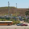 Cell tower by school in San Diego County, CA.